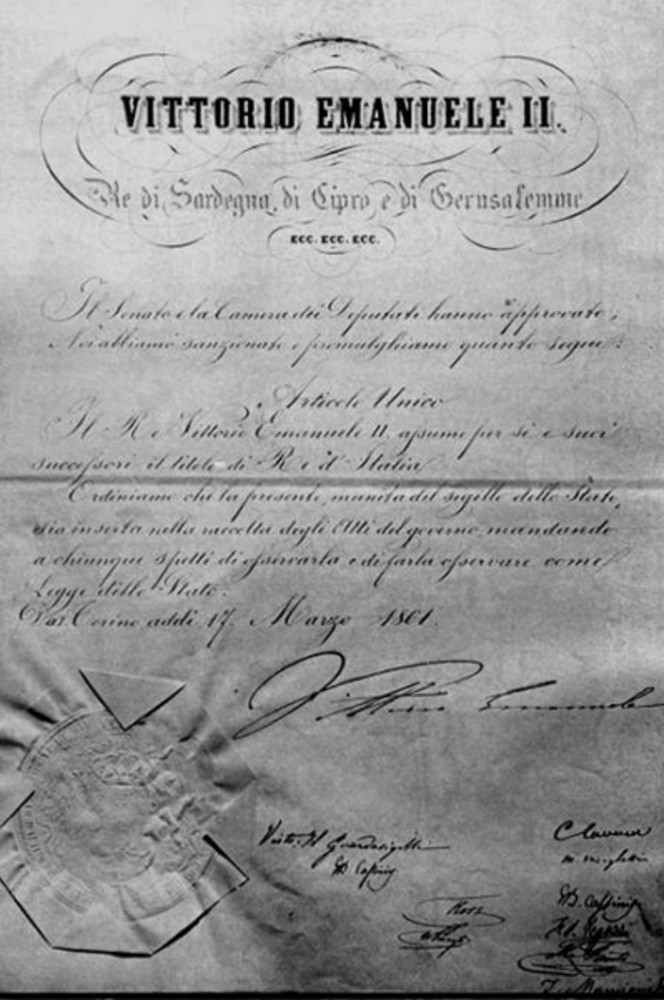 Oggi l'Italia compie 155 anni. Il 17 marzo del 1861 Vittorio Emanuele pronunciò un famoso discorso. Ecco quello dei nostri sindaci, oggi Oggi l'Italia compie 155 anni. Il 17 marzo del 1861 Vittorio Emanuele pronunciò un famoso discorso. Ecco quello dei nostri sindaci, oggi
