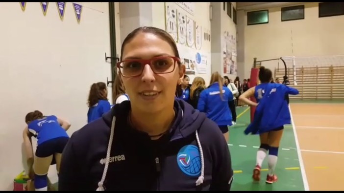 Michela Valenzise, coach della NLP Sanremo che milita nel campionato di Serie C femminile