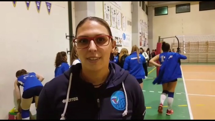 Michela Valenzise, coach della NLP Sanremo che milita nel campionato di Serie C femminile Michela Valenzise, coach della NLP Sanremo che milita nel campionato di Serie C femminile