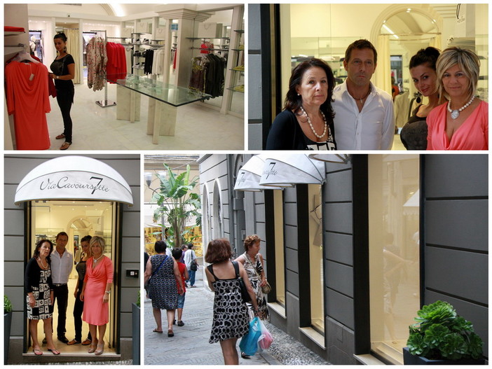 Sanremo: oggi nei locali che furono di Annamode apre "Via Cavour 7" Sanremo: oggi nei locali che furono di Annamode apre "Via Cavour 7"