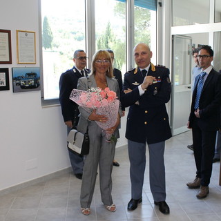 Imperia: il Prefetto Silvana Tizzano in visita questa mattina alla Caserma Capone - Guidone