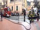 Ventimiglia: fiamme da un camion francese in transito, immediato l’intervento dei vigili del fuoco (Video)