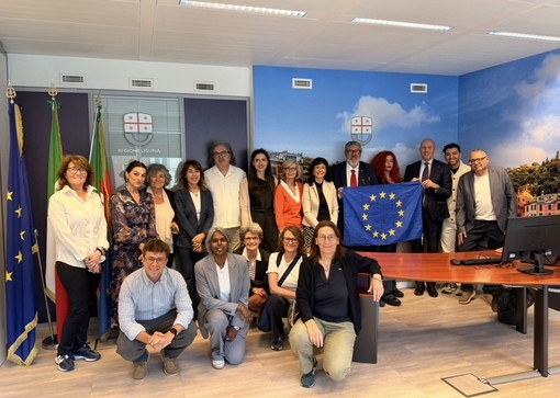 Giornalisti liguri in visita alla sede della Regione Liguria a Bruxelles nell’ambito del progetto Erasmus+ Giornalisti liguri in visita alla sede della Regione Liguria a Bruxelles nell’ambito del progetto Erasmus+