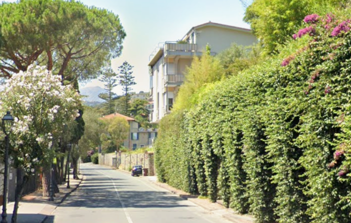Bordighera, scatta il senso unico alternato in via Cesare Augusto