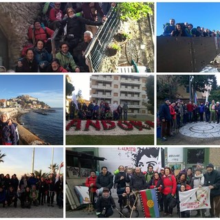 Dal ponte Morandi al confine di Ventimiglia, il cammino di Repubblica Nomade tocca la Liguria. Con loro l'imperiese Noel Gazzano (foto) Dal ponte Morandi al confine di Ventimiglia, il cammino di Repubblica Nomade tocca la Liguria. Con loro l'imperiese Noel Gazzano (foto)