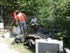 Sanremo Attiva: volontari all'opera in via Monte Ortigara a Coldirodi per ripulire la zona dai rifiuti abbandonati