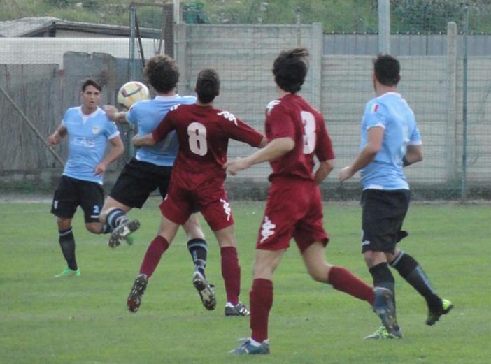 Calcio: ieri il derby tra Ventimiglia ed Unione Sanremo: le foto dell'incontro disputato al 'Morel'