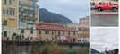 Ventimiglia, il maltempo innalza il livello del Roia: allontanati i migranti accampati nel fiume (Foto)