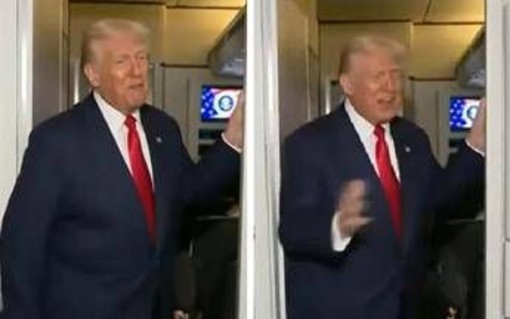 L'Air Force One 'balla', Trump: "Volo complicato ma non tremo"