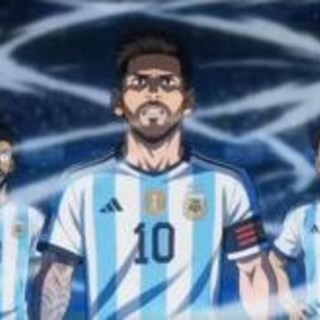 Mondiali, Messi e l'Argentina diventano... un anime Mondiali, Messi e l'Argentina diventano... un anime