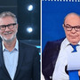 Fazio a 'Tale e Quale Show', Conti gli chiede di imitare Vespa e lui: "Vuoi che cada dalle scale?"