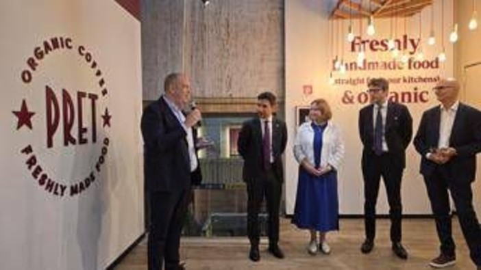 Pret A Manger sbarca a Milano Centrale, prima assoluta in una stazione italiana Pret A Manger sbarca a Milano Centrale, prima assoluta in una stazione italiana