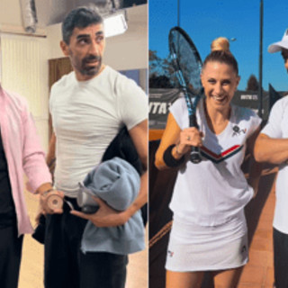 Ballando, scintille tra Fognini e Magnini dietro le quinte: "Padel o nuoto?"