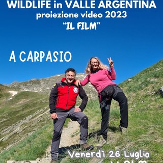 Carpasio: a luglio e a agosto, due serate di proiezioni cinematografiche sulla Valle Argentina