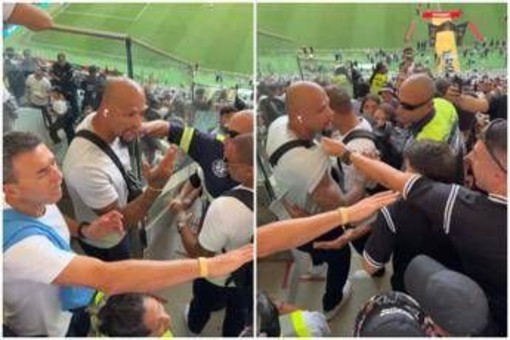 Felipe Melo, rissa sfiorata in Brasile: aggredito da un tifoso allo stadio