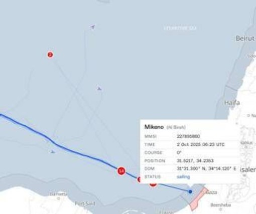 Flotilla, una barca verso Gaza? Mikeno non si ferma