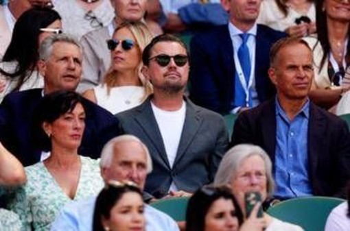 Da Di Caprio a Cumberbatch, per Alcaraz folla di vip a Wimbledon Da Di Caprio a Cumberbatch, per Alcaraz folla di vip a Wimbledon