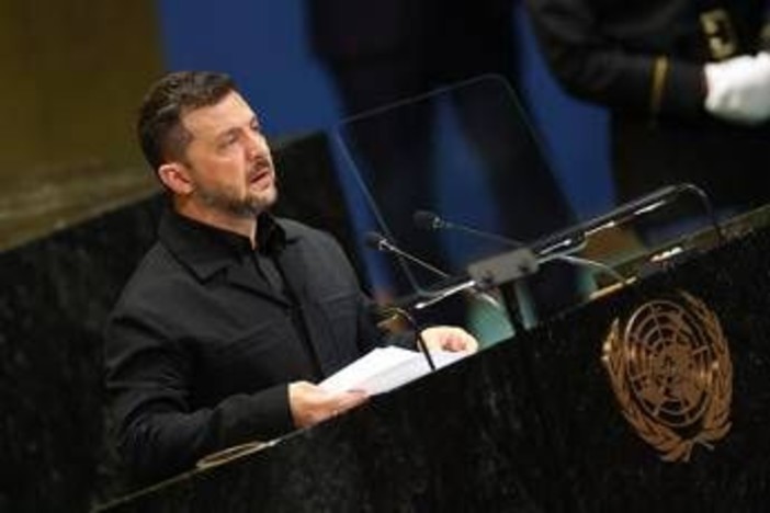 Il discorso di Zelensky all'Onu: "Putin vuole allargare guerra, diritto internazionale al collasso" Il discorso di Zelensky all'Onu: "Putin vuole allargare guerra, diritto internazionale al collasso"