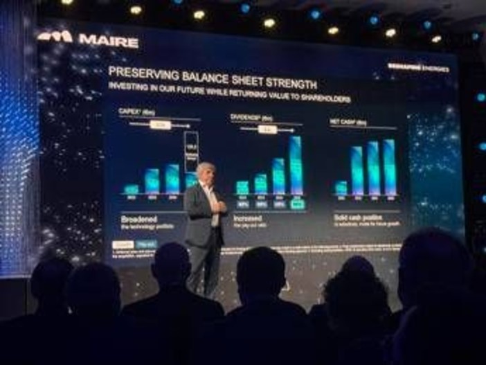 Maire, rivisti a rialzo obiettivi Piano 2026-35