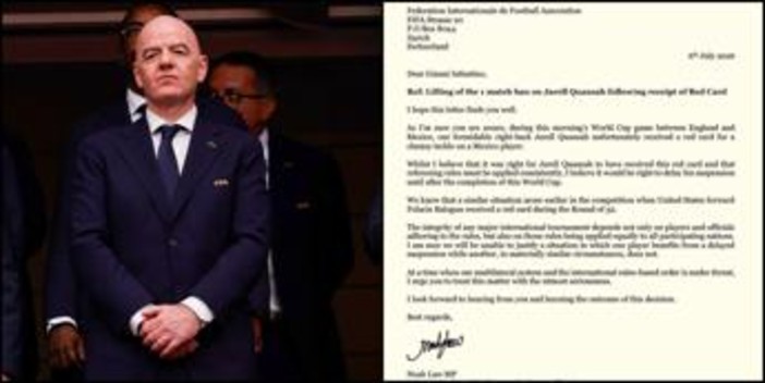 Balogun, è 'rivolta': deputato Gp scrive a Infantino per Quansah, ricorso Francia per Olise