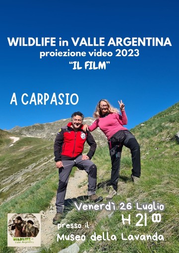 Carpasio: a luglio e a agosto, due serate di proiezioni cinematografiche sulla Valle Argentina
