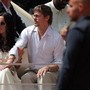 Brad Pitt spettatore al Roland Garros, in tribuna con la fidanzata Ines de Ramon Brad Pitt spettatore al Roland Garros, in tribuna con la fidanzata Ines de Ramon