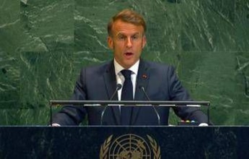 Onu, Macron: "La Francia riconosce la Palestina". Tajani: "Nessun futuro per Hamas a Gaza"