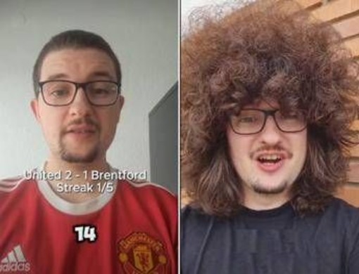 "Non mi taglio i capelli se lo United non vince 5 partite", la scommessa virale del tifoso