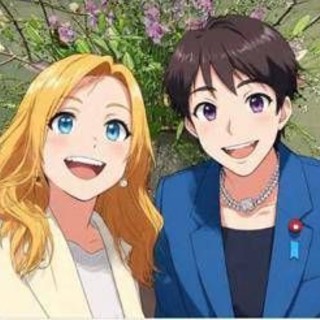 Meloni posta foto con Takaichi stile manga