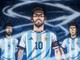 Mondiali, Messi e l'Argentina diventano... un anime