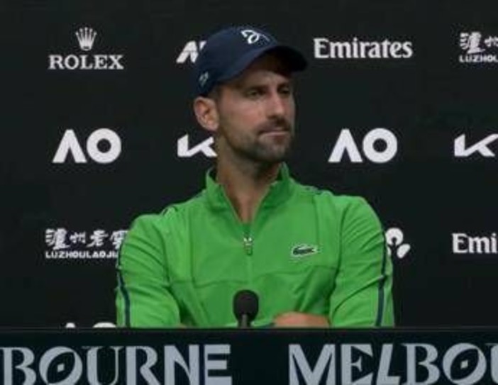 Djokovic e la domanda sgradita: "Mi manchi di rispetto" Djokovic e la domanda sgradita: "Mi manchi di rispetto"