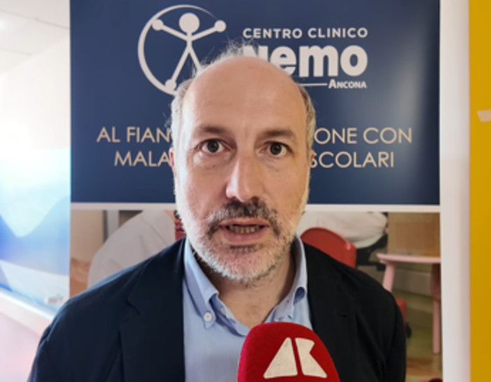 Calcinaro (Reg. Marche): "Al Centro NeMo professionalità ed empatia fanno la differenza"