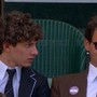 Antonelli a Wimbledon, giornata nel box 'reale' con Federer Antonelli a Wimbledon, giornata nel box 'reale' con Federer