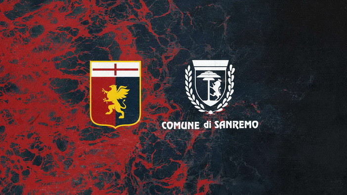 La città di Sanremo torna sulle maglie del Genoa durante la settimana del Festival
