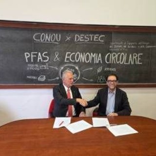 Conou e Università di Pisa, impegno comune per affrontare Pfas Conou e Università di Pisa, impegno comune per affrontare Pfas