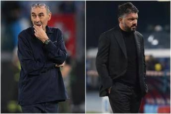 Serie A, iniziato domino allenatori: Sarri all'Atalanta, Gattuso alla Lazio Serie A, iniziato domino allenatori: Sarri all'Atalanta, Gattuso alla Lazio