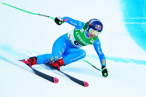 Goggia non scende più dal podio, terza anche nella discesa di Soldeu Goggia non scende più dal podio, terza anche nella discesa di Soldeu