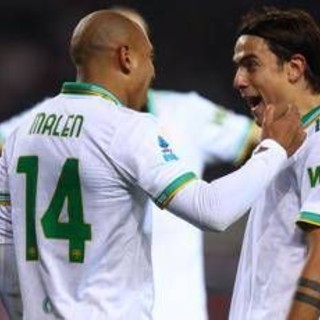 Torino-Roma 0-2, Malen e Dybala fanno volare Gasperini al quarto posto