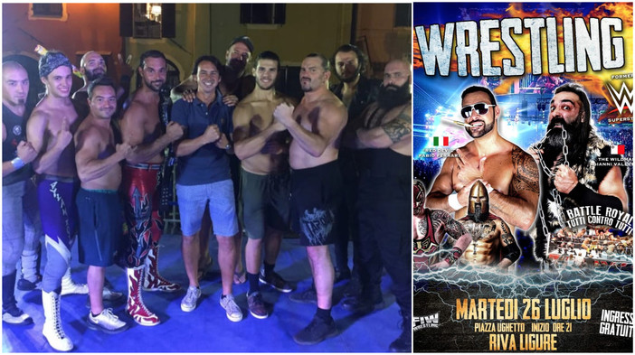 A Riva Ligure è la notte del wrestling! Sul ring si decide la difesa del titolo European Pro Wrestling (Foto e Video) A Riva Ligure è la notte del wrestling! Sul ring si decide la difesa del titolo European Pro Wrestling (Foto e Video)