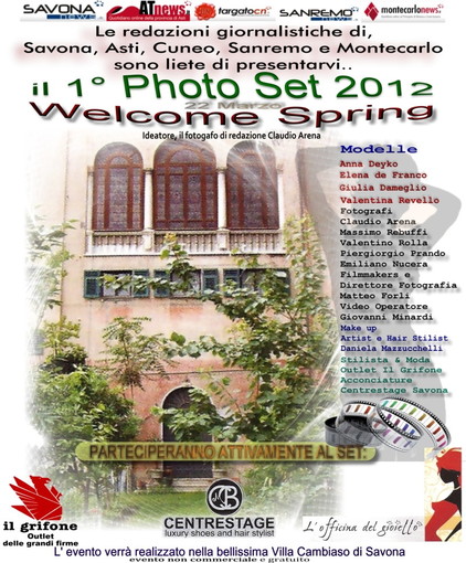 Sanremonews.it presenta il Workshop fotografico “Welcome Spring” Sanremonews.it presenta il Workshop fotografico “Welcome Spring”