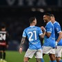 Napoli-Milan 1-0, sorpasso azzurro: decide Politano nel finale Napoli-Milan 1-0, sorpasso azzurro: decide Politano nel finale