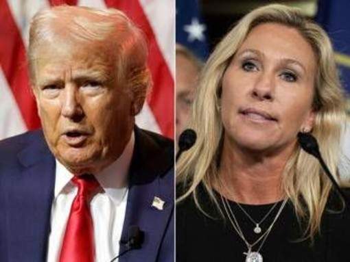 Trump, la nemica numero 1 è l'ex fedelissima Greene: "Una pazza" Trump, la nemica numero 1 è l'ex fedelissima Greene: "Una pazza"