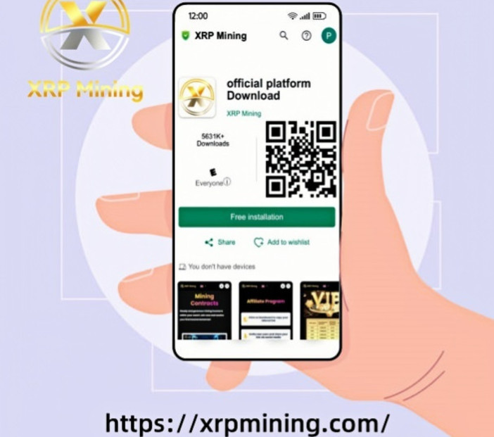 With your mobile phone in hand, you can mine easily and earn $5,777 a day - XRP Mining APP helps you start the road to cryptocurrency income efficiently