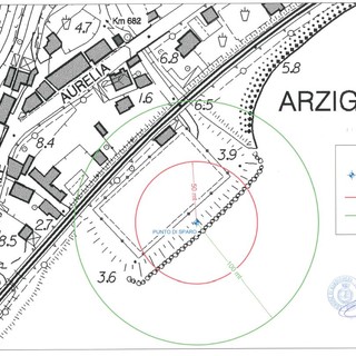 Bordighera: per lo spettacolo pirotecnico di domani sera, regolamentazione della zona in località Arziglia
