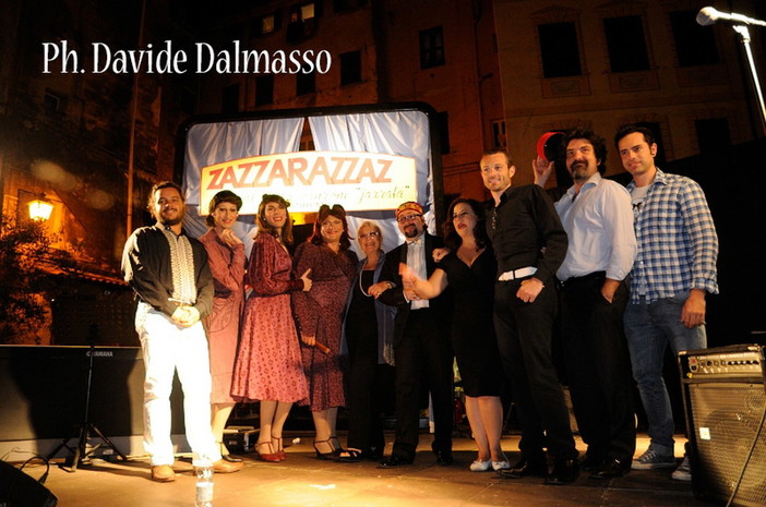 Sanremo: applausi in piazza San Siro per la serata di "Zazzarazzaz" dedicata a Pippo Barzizza Sanremo: applausi in piazza San Siro per la serata di "Zazzarazzaz" dedicata a Pippo Barzizza